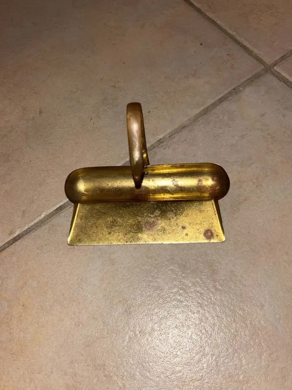 Peerage vintage brass